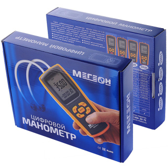 Дифференциальный цифровой манометр МЕГЕОН 51011 к0000016588 от магазина РЭССИ