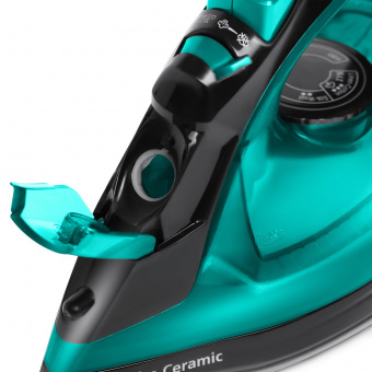 Утюг Hyundai H-SI01552 2200Вт черный/зеленый от магазина РЭССИ