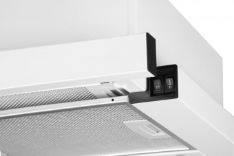Вытяжка встраиваемая Weissgauff TEL 600 EW белый управление: кнопочное (1 мотор) от магазина РЭССИ