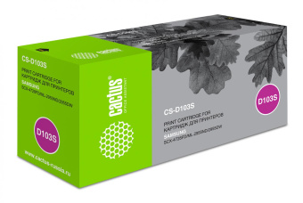 Картридж лазерный Cactus CS-D103S MLT-D103S черный (1500стр.) для Samsung SCX-4728FD/ML-2955ND/2955DW от магазина РЭССИ