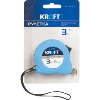 Рулетка KROFT 3х16мм 202200 от магазина РЭССИ