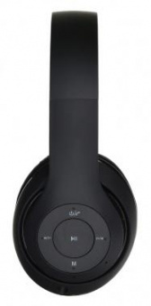 Гарнитура накладные Digma BT-14 черный беспроводные bluetooth оголовье (BT-14B) от магазина РЭССИ