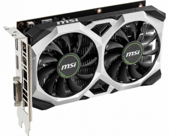 Видеокарта MSI PCI-E GTX 1650 VENTUS XS 4G NVIDIA GeForce GTX 1650 4096Mb 128 GDDR5 1485/8000 DVIx1 HDMIx1 DPx1 HDCP Ret от магазина РЭССИ