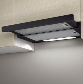 Вытяжка встраиваемая Elica Elite 14 Lux BL/A/50 нержавеющая сталь/черный управление: кнопочное (1 мотор) от магазина РЭССИ