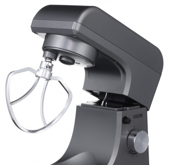 Миксер планетарный Hyundai HYM-S5451 1000Вт серый/черный от магазина РЭССИ