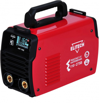 Сварочный аппарат Elitech АИС 160Д (E1703.011.00) инвертор MMA DC/TIG DC 4.7кВт от магазина РЭССИ