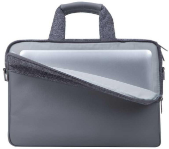 Сумка для ноутбука 15.6" Riva 7930 серый полиэстер (7930 GREY) от магазина РЭССИ