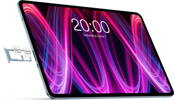 Планшет Teclast T60Plus G88 (2.0) 8C RAM6Gb ROM128Gb 11.97" IPS 2000x1200 4G 2Sim Android 14 серый 13Mpix 5Mpix BT WiFi microSD 1Tb 8000mAh от магазина РЭССИ