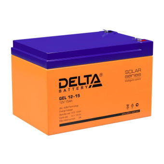 Батарея для ИБП Delta GEL 12-15 12В 15Ач от магазина РЭССИ