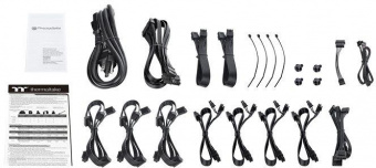 Блок питания Thermaltake ATX 1050W Toughpower PF1 ARGB 80+ platinum 24+2x(4+4) pin APFC 140mm fan color LED 12xSATA Cab Manag RTL от магазина РЭССИ