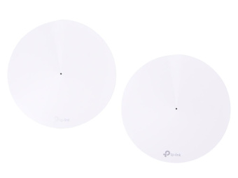 Бесшовный Mesh роутер TP-Link Deco M9 Plus (DECO M9 PLUS(2-PACK)) AC2200 10/100/1000BASE-TX (упак.:2шт) от магазина РЭССИ
