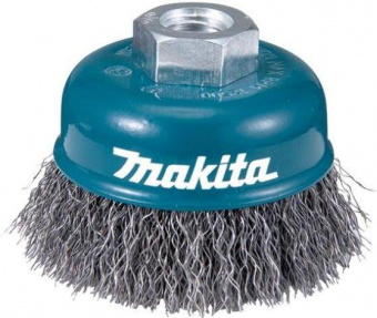Щетка дисковая по мет. Makita D-24094 d=75мм d(посад.)=14мм (угловые шлифмашины) (упак.:1шт) от магазина РЭССИ