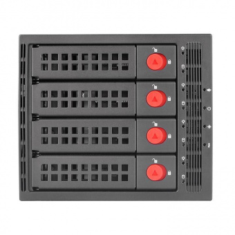 Сменный бокс для HDD/SSD Thermaltake Max 3504 SATA I/II/III/SAS SATA металл черный hotswap 4 от магазина РЭССИ