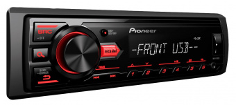 Автомагнитола Pioneer MVH-85UB 1DIN 4x50Вт от магазина РЭССИ