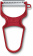 Картинка Овощечистка для овощей и фруктов Victorinox Rapid красный карт.кор.с лезвием жульен (6.0934.1) от магазина РЭССИ Овощечистка для овощей и фруктов Victorinox Rapid красный карт.кор.с лезвием жульен (6.0934.1) от магазина РЭССИ
