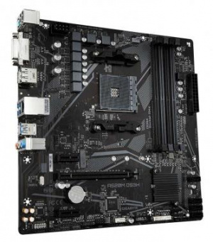 Материнская плата Gigabyte A520M DS3H Soc-AM4 AMD A520 4xDDR4 mATX AC`97 8ch(7.1) GbLAN RAID+DVI+HDMI+DP от магазина РЭССИ