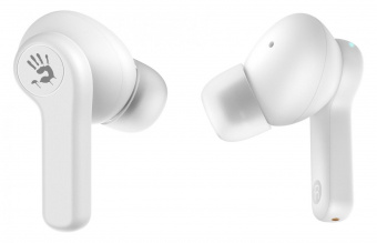 Гарнитура вкладыши A4Tech Bloody M30 белый беспроводные bluetooth в ушной раковине (M30 (WHITE)) от магазина РЭССИ