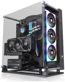 Корпус Thermaltake Core P3 TG PRO черный без БП ATX 6x120mm 6x140mm 2xUSB3.0 audio bott PSU от магазина РЭССИ