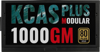 Блок питания Aerocool ATX 1000W KCAS PLUS 1000GM V2 80+ gold (24+8+4+4pin) APFC 140mm fan 10xSATA Cab Manag RTL от магазина РЭССИ