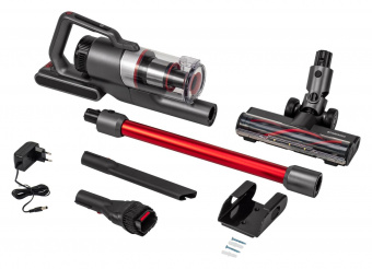 Пылесос ручной Starwind SCH9945 170Вт серебристый/красный от магазина РЭССИ