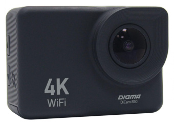 Экшн-камера Digma DiCam 850 черный от магазина РЭССИ