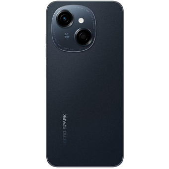 Смартфон Tecno Spark Go 1 128Gb 4Gb черный моноблок 3G 4G 2Sim 6.67" 720x1600 Android 14 13Mpix 802.11 a/b/g/n/ac GPS GSM900/1800 TouchSc Protect microSD max1024Gb от магазина РЭССИ