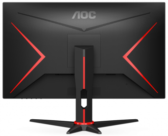 Монитор AOC 23.8" Gaming 24G2SAE черный/красный VA LED 1ms 16:9 HDMI M/M матовая 350cd 178гр/178гр 1920x1080 165Hz FreeSync Premium VGA DP FHD 5.6кг от магазина РЭССИ