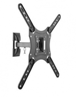 Кронштейн для телевизора Ultramounts UM868 черный 23"-55" макс.35кг настенный поворот и наклон от магазина РЭССИ