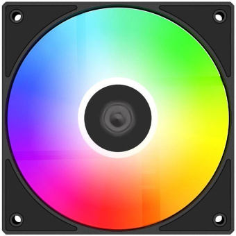 Вентилятор для корпуса ID-Cooling AS-120-К ARGB 120х120x25 черный 4-pin 27.2дБ (AS-120-ARGB-K) Ret от магазина РЭССИ