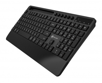 Клавиатура Оклик 865S черный USB беспроводная slim Multimedia (подставка для запястий) (1809339) от магазина РЭССИ
