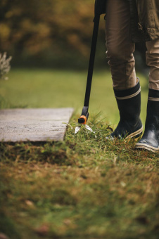 Ножницы для травы Fiskars Servo-System GS46 черный/оранжевый (1000590) от магазина РЭССИ