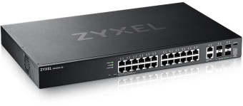Коммутатор Zyxel NebulaFlex Pro XGS2220-30 XGS2220-30-EU0101F 24x100Mb 24G 2x10G 4SFP 4SFP+ управляемый от магазина РЭССИ