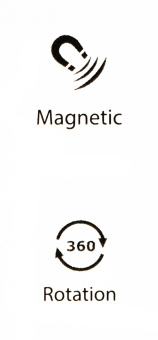 Держатель LuxCase магнитный черный для для смартфонов и навигаторов (98805) от магазина РЭССИ