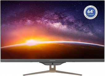 Моноблок SunWind Ultra AiO 27i 27" Full HD i7 10610U (1.8) 16Gb SSD512Gb UHDG Windows 11 Professional WiFi BT 90W клавиатура мышь Cam черный 1920x1080 от магазина РЭССИ