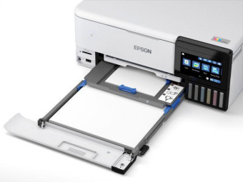МФУ струйный Epson L8160 (C11CJ20404/C11CJ20403) A4 Duplex Net WiFi USB RJ-45 белый/черный от магазина РЭССИ