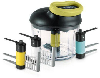 Измельчитель ручной Tefal K1321044 0.9л. зеленый/черный от магазина РЭССИ