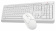 Клавиатура + мышь A4Tech Fstyler FG1012 клав:белый мышь:белый USB беспроводная Multimedia от магазина РЭССИ
