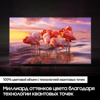 Телевизор QLED Samsung 65" QE65Q60BAUCCE Q черный 4K Ultra HD 60Hz DVB-T2 DVB-C DVB-S2 WiFi Smart TV от магазина РЭССИ