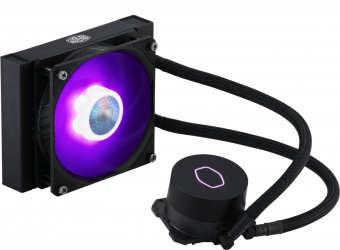 Система водяного охлаждения Cooler Master ML120L V2 RGB Soc-AM4/1151/1200/2066 4-pin 8-27dB Al 180W 1238gr LED Ret от магазина РЭССИ