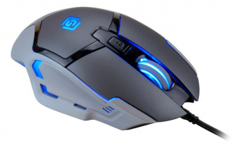 Мышь Оклик 915G HELLWISH V2 черный/серый оптическая (4800dpi) USB (6but) от магазина РЭССИ