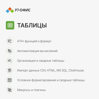 Офисное приложение Р7-Офис Для дома. 1 польз. 1 год. Скретч-карта. (R7DT.RTL.01.1Y.HE.CRD) от магазина РЭССИ