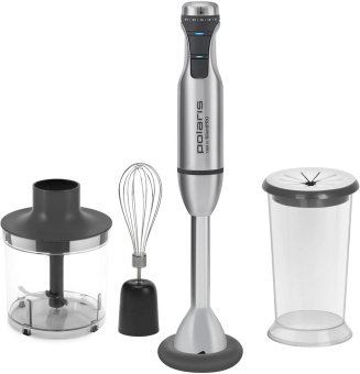 Блендер погружной Polaris PHB 1591L Silent 1500Вт нержавеющая сталь от магазина РЭССИ