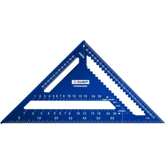 Универсальный кровельный угольник ЗУБР Кровельщик 300 мм 5-в-1 34391-30 от магазина РЭССИ
