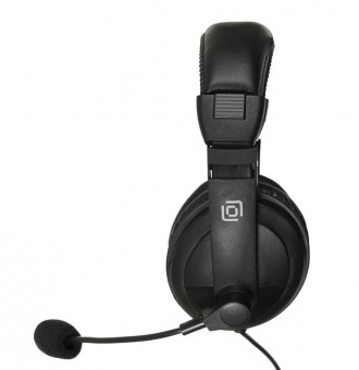 Наушники с микрофоном Оклик HS-M137V черный 1.8м мониторные оголовье (614046) от магазина РЭССИ