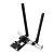 Сетевой адаптер Wi-Fi + Bluetooth Mercusys MA86XE AXE5400 PCI Express (ант.внеш.несъем.) 2ант. от магазина РЭССИ