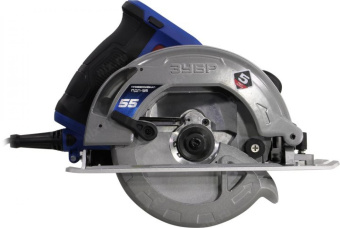 Циркулярная пила (дисковая) Зубр ПДП-55 1300Вт (ручная) от магазина РЭССИ