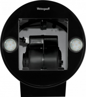 Вытяжка каминная Weissgauff Tubus 90 Black Edition черный управление: кнопочное (1 мотор) от магазина РЭССИ
