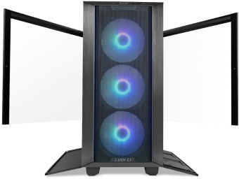 Корпус Lian-Li Lancool III RGB черный без БП ATX 10x120mm 3x140mm 2xUSB3.0 audio bott PSU от магазина РЭССИ
