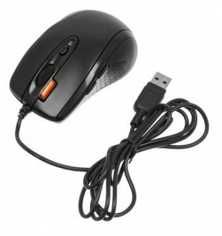 Мышь A4Tech V-Track Padless N-70FX черный оптическая (1600dpi) USB для ноутбука (7but) от магазина РЭССИ