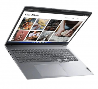 Ноутбук Lenovo Thinkbook 16 G4+ IAP Core i5 1235U 16Gb SSD512Gb Intel Iris Xe graphics 16" IPS WUXGA (1920x1200) Windows 11 Professional grey WiFi BT Cam (21CY003KPB) от магазина РЭССИ